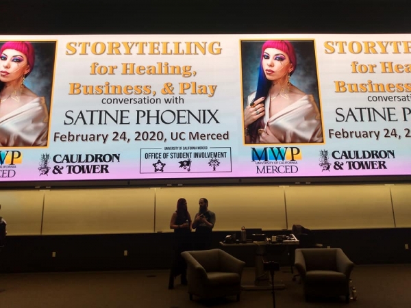 Satine Phoenix Visits Uc Merced The Karen Merritt Writing Program